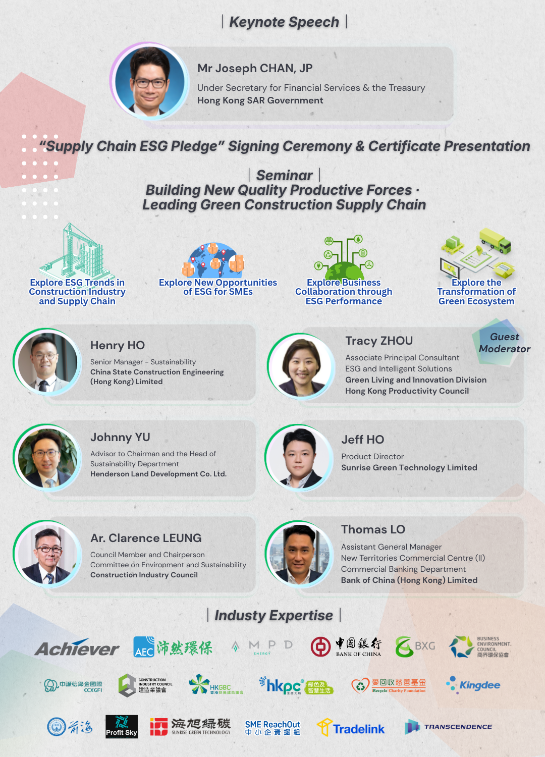 Supply Chain ESG Pledge Programme Signing Ceremony cum Seminar_Rundown