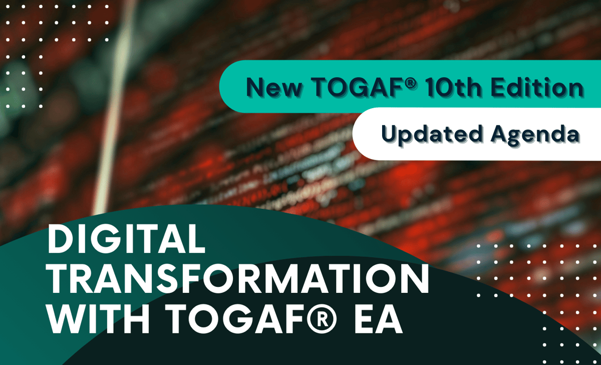 TOGAF® EA 數碼轉型講座 - banner